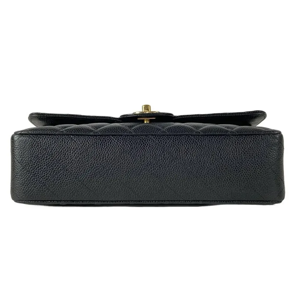 Chanel Double Flap Matelasse Shoulder Bag A01112